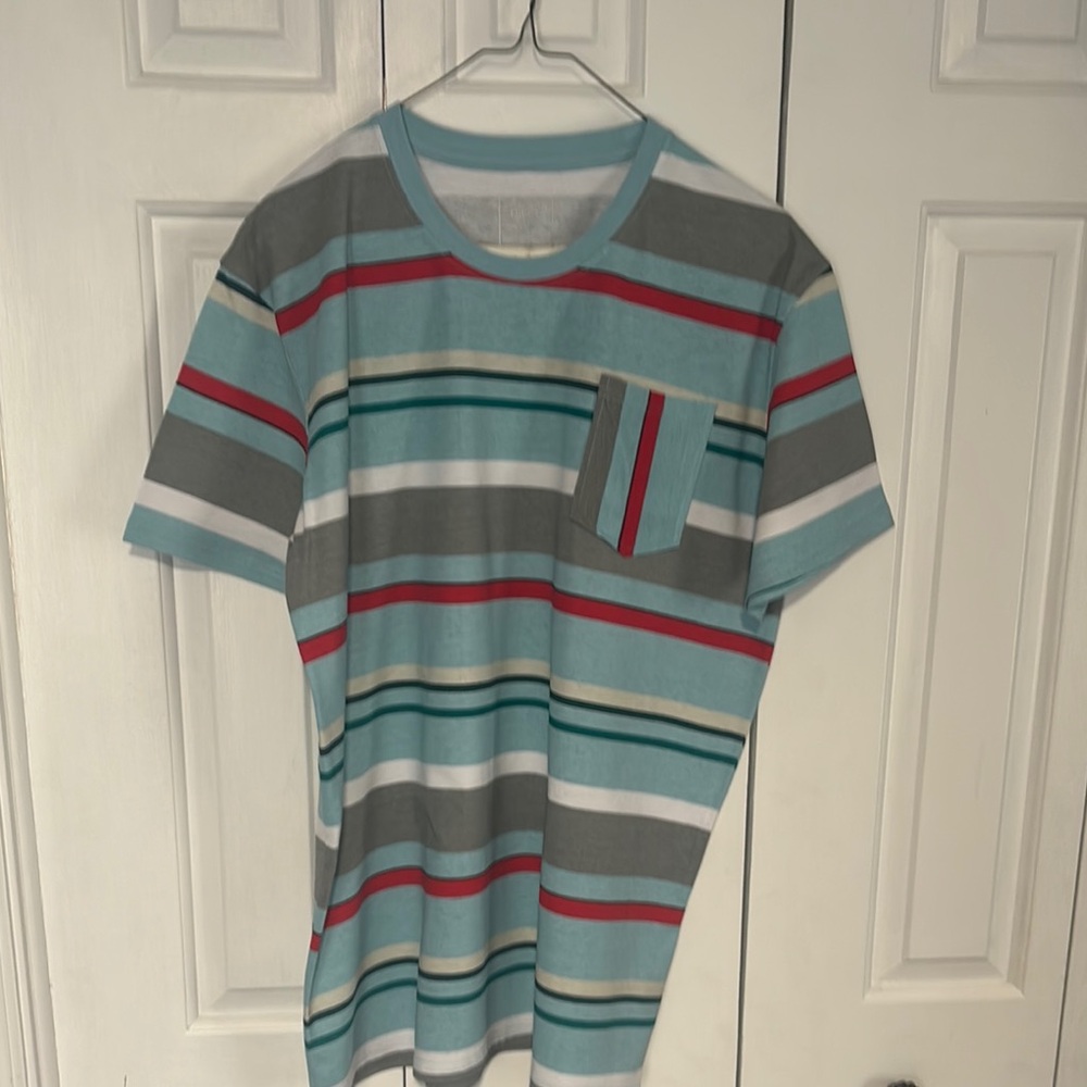 Striped Multicolor Men's Shirt